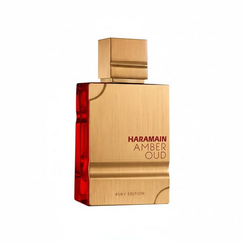 Al Haramain Amber Oud Ruby Edition Eau De Parfum Spray 60ml (2 oz) - Unisex Arabian Perfume for Women & Men, Long-Lasting Amber Fragrance with Rich, Luxurious Scent